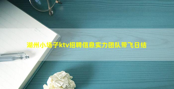 湖州小场子ktv招聘信息实力团队带飞日结